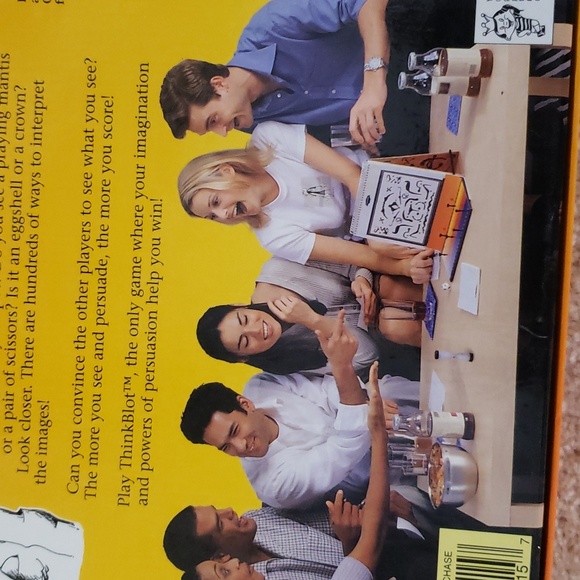 GAMES ThinkBlot Game by Mattel adult 2-6 players - Picture 6 of 7